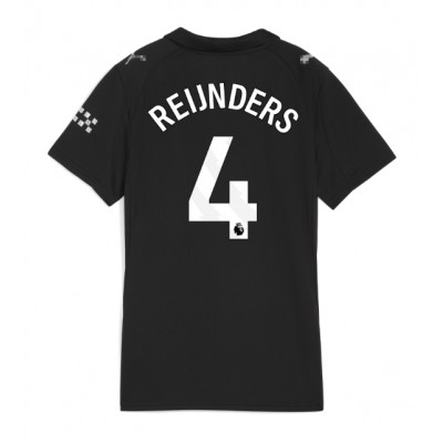 Manchester City Tijjani Reijnders #4 Replika Bortatröja Dam 2025-26 Kortärmad Manchester City Tijjani Reijnders #4 Replika Bortatröja Dam 2025-26 Kortärmad
